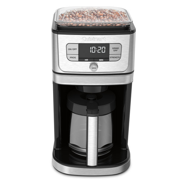 Cuisinart Burr Grind and Brew 12Cup Coffeemaker & Reviews Birch Lane